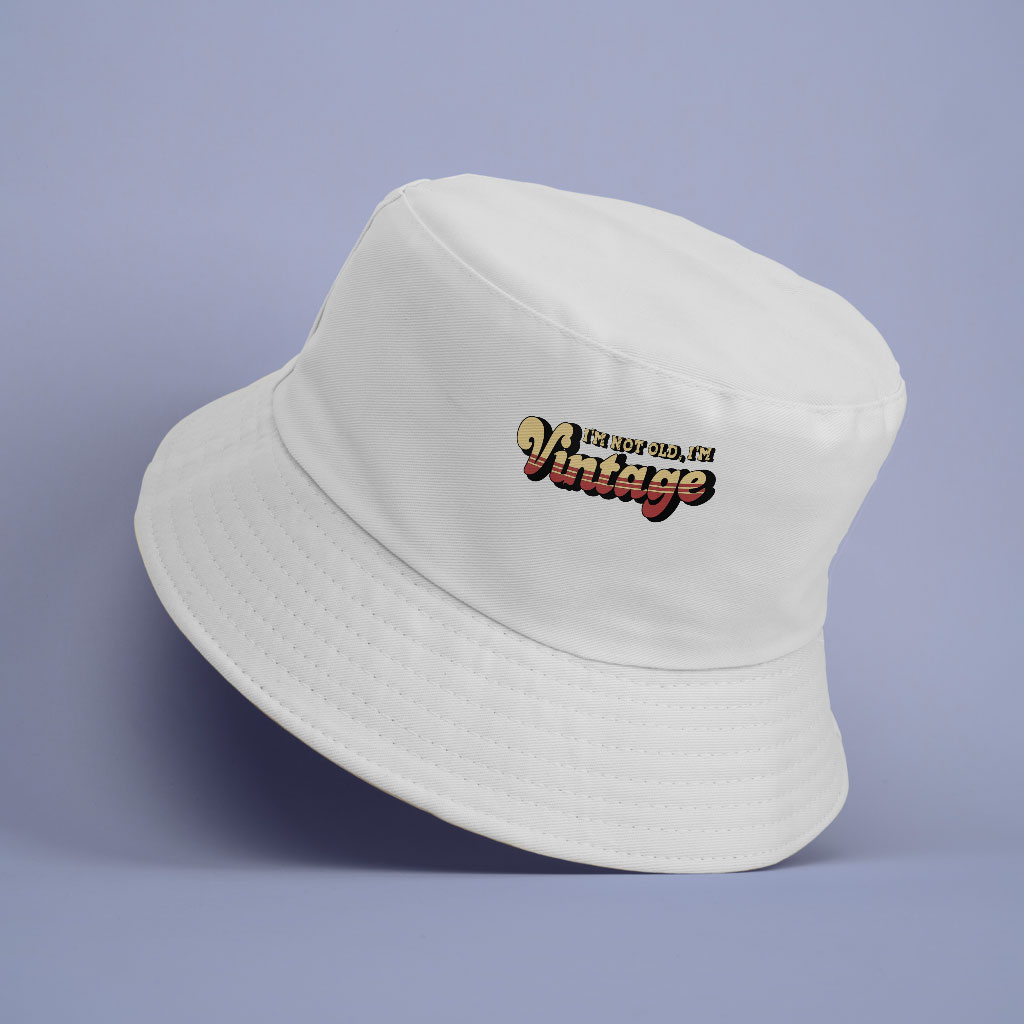 Stylish Bucket Hats: Cool Prints & Sayings!