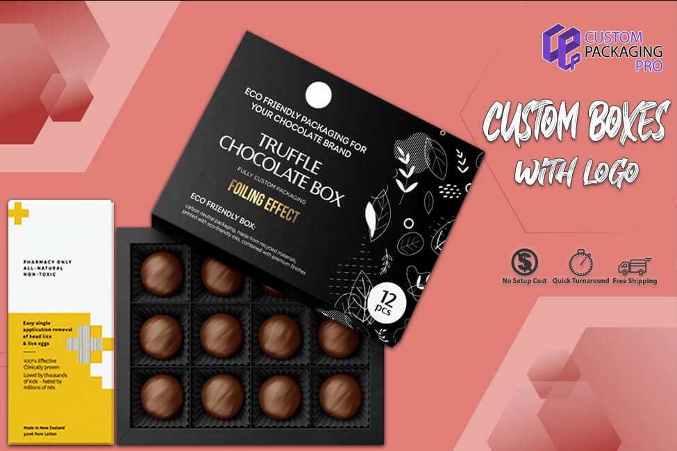 Custom Boxes with Logo Create Beautiful Combination